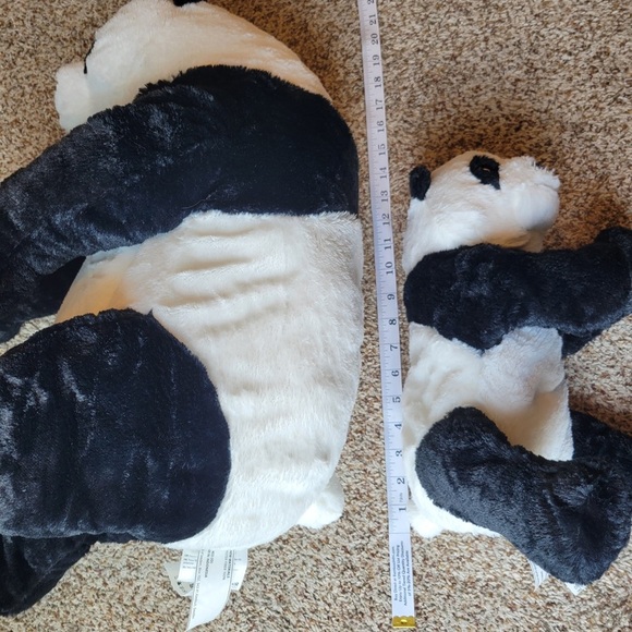 IKEA DJUNGELSKOG Large Soft Toy, Panda, (504.028.44) SET - Picture 2 of 10